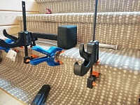 Укладка ковролина ITC на лестнице, 20 ступеней